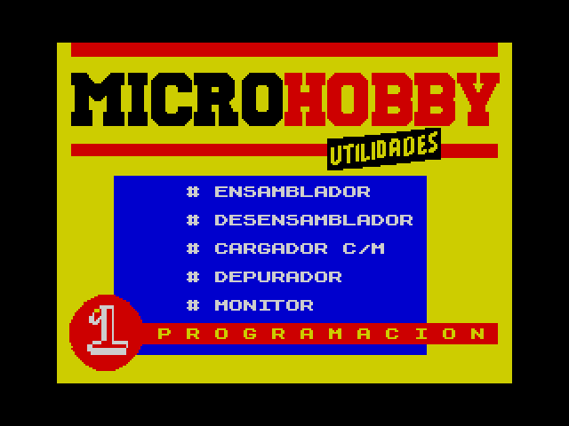 MicroHobby 20 Utilidades image, screenshot or loading screen