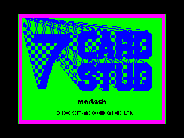7 Card Stud image, screenshot or loading screen