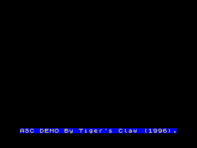 ASC image, screenshot or loading screen