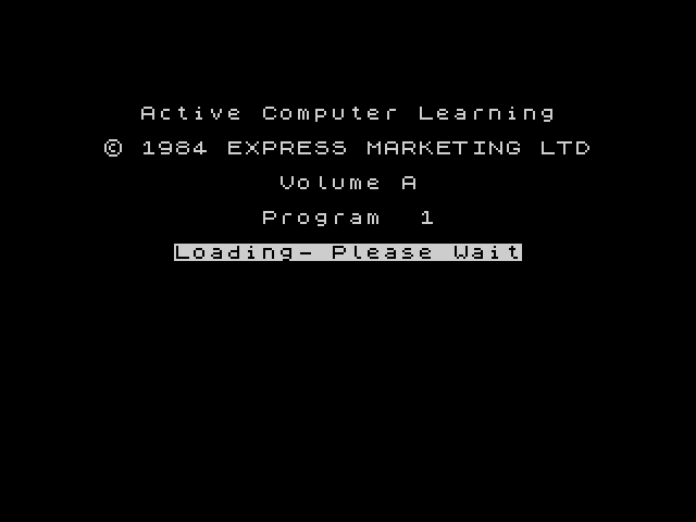 Active Computer Learning image, screenshot or loading screen