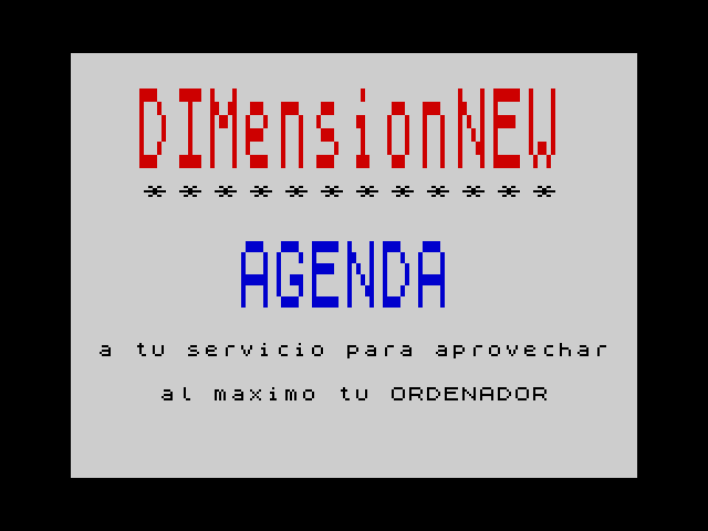 Agenda image, screenshot or loading screen