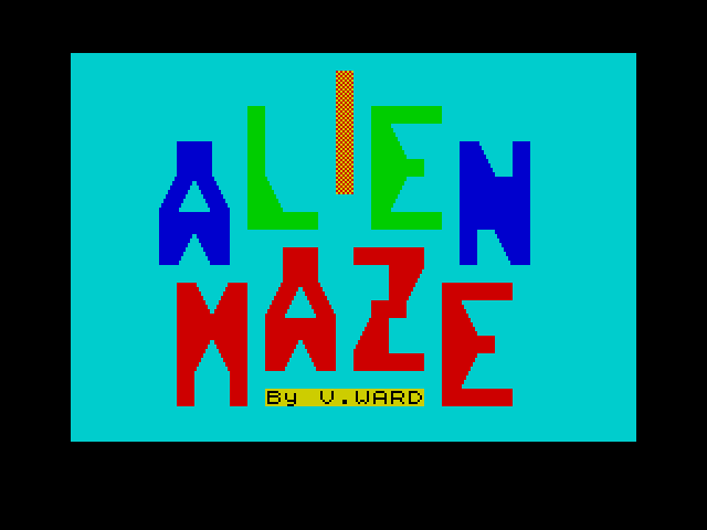 Alien Maze image, screenshot or loading screen