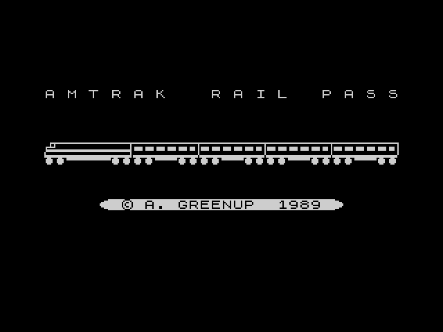 Amtrak Rail Pass image, screenshot or loading screen