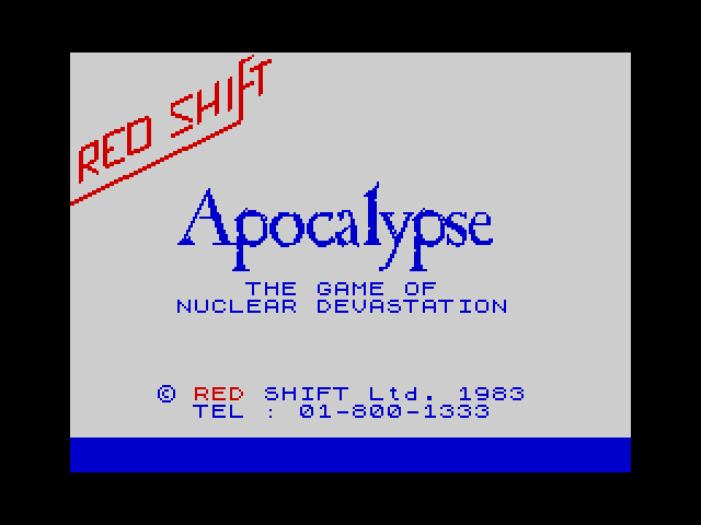 Apocalypse image, screenshot or loading screen