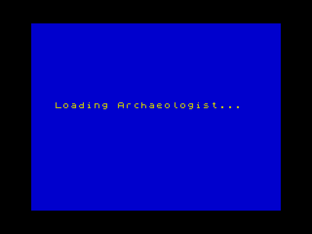 The Archaeologist image, screenshot or loading screen