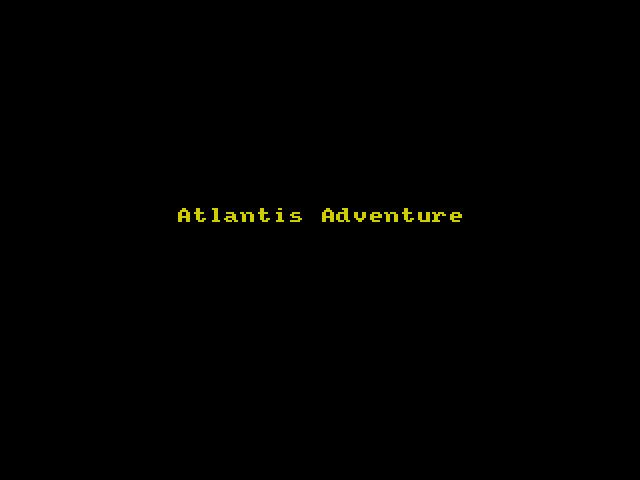 Atlantis Adventure image, screenshot or loading screen