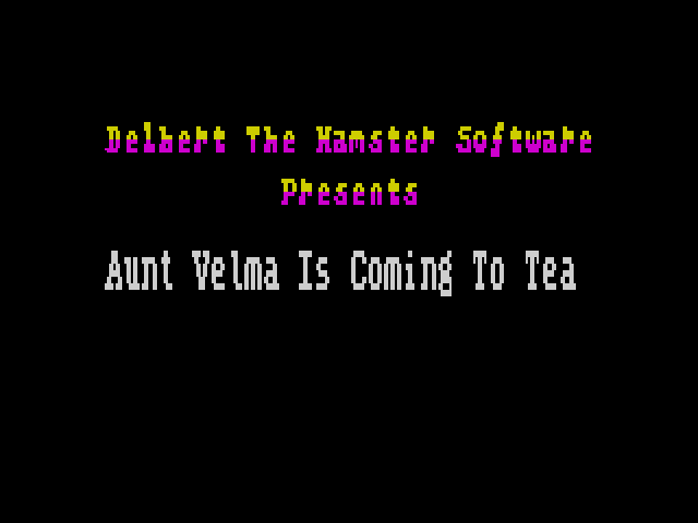 Aunt Velma Is Coming to Tea image, screenshot or loading screen