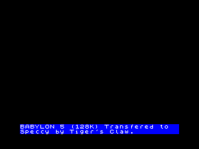 Babylon 5 image, screenshot or loading screen