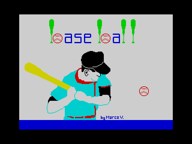 Baseball image, screenshot or loading screen