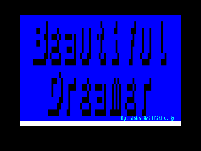 Beautiful Dreamer image, screenshot or loading screen