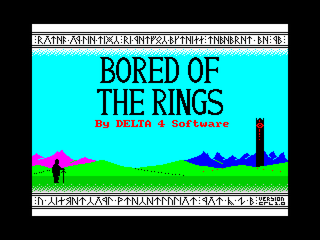 Bored of the Rings image, screenshot or loading screen