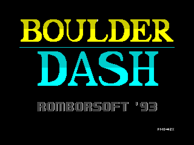 Boulder Dash (VBG Version) image, screenshot or loading screen
