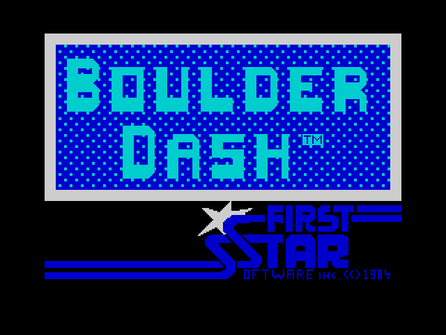 Boulder Dash image, screenshot or loading screen