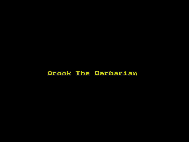 Brook the Barbarian image, screenshot or loading screen