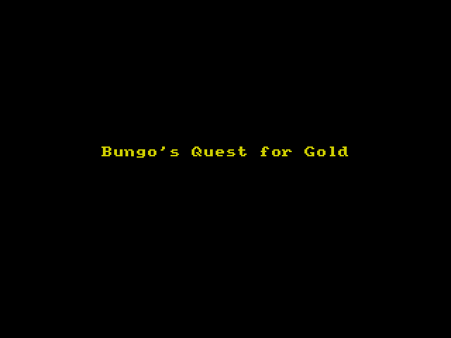 Bungo's Quest For Gold image, screenshot or loading screen