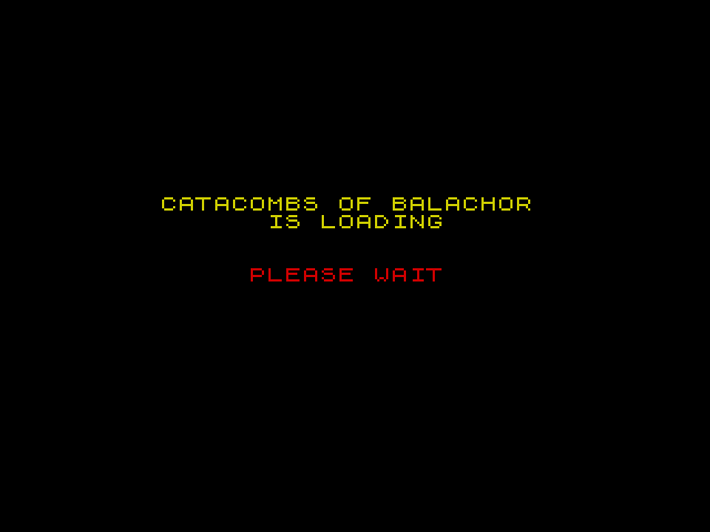 Catacombs of Balachor image, screenshot or loading screen