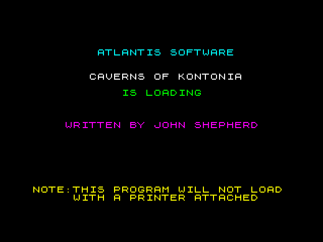 Caverns of Kontonia image, screenshot or loading screen