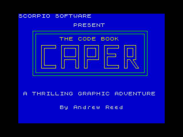 Codebook Caper image, screenshot or loading screen