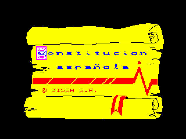 La Constitucion Espanola image, screenshot or loading screen