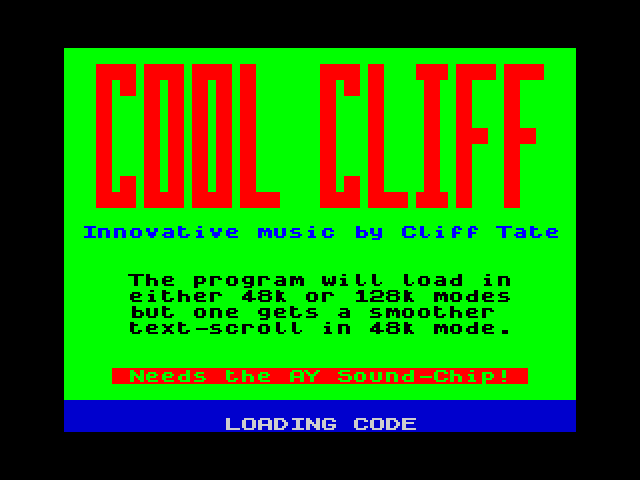 Cool Cliff image, screenshot or loading screen