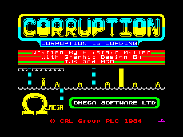 Corruption image, screenshot or loading screen