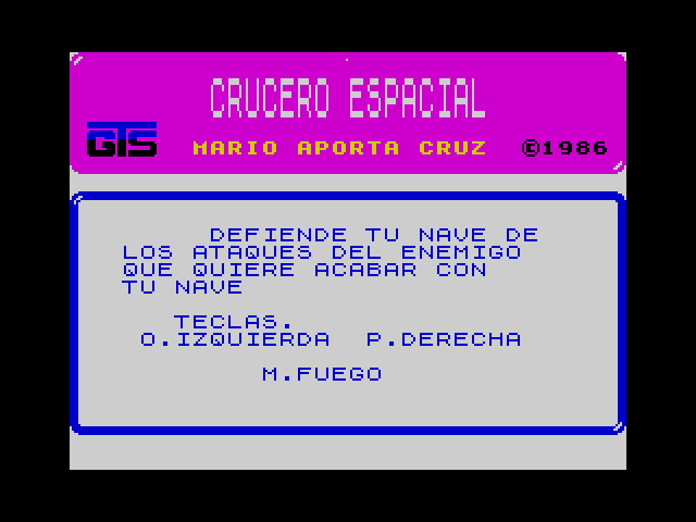 Crucero Espacial image, screenshot or loading screen