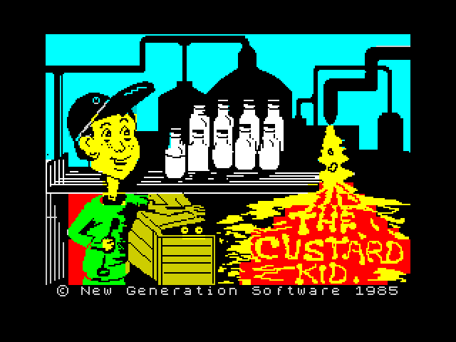 The Custard Kid image, screenshot or loading screen