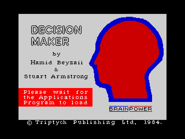 Decision Maker image, screenshot or loading screen