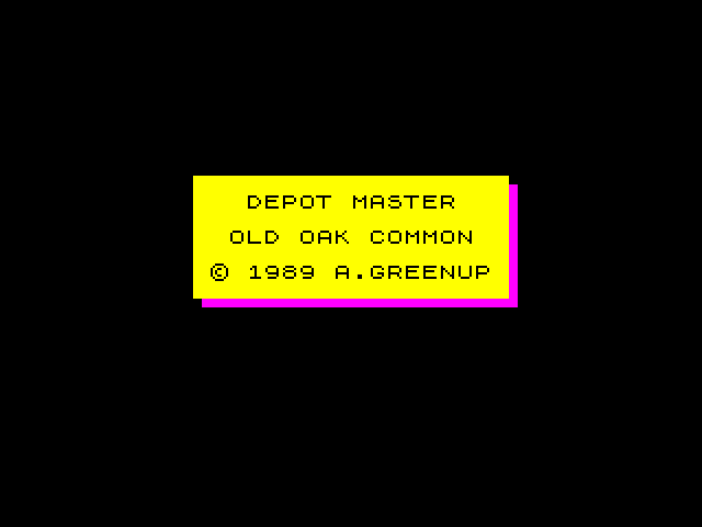Depot Master Old Oak Common image, screenshot or loading screen