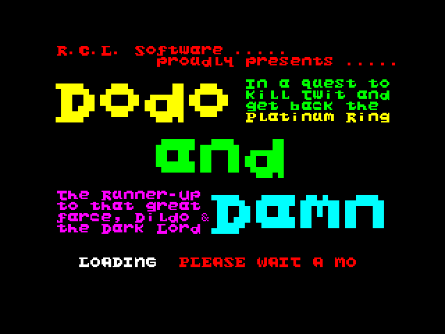 Dodo and Damn image, screenshot or loading screen