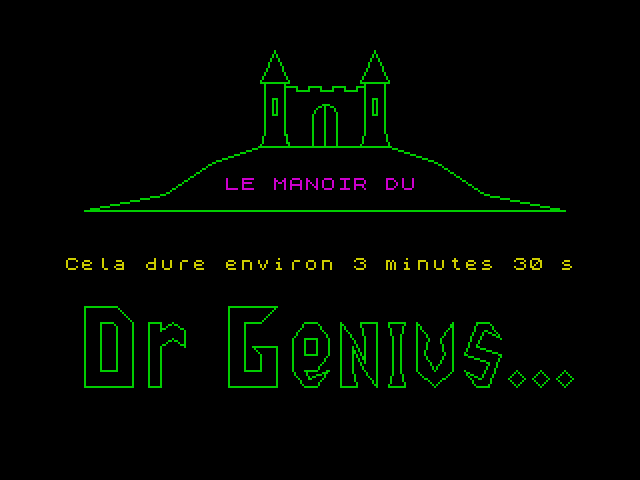 Le Manoir Du Dr.Genius image, screenshot or loading screen