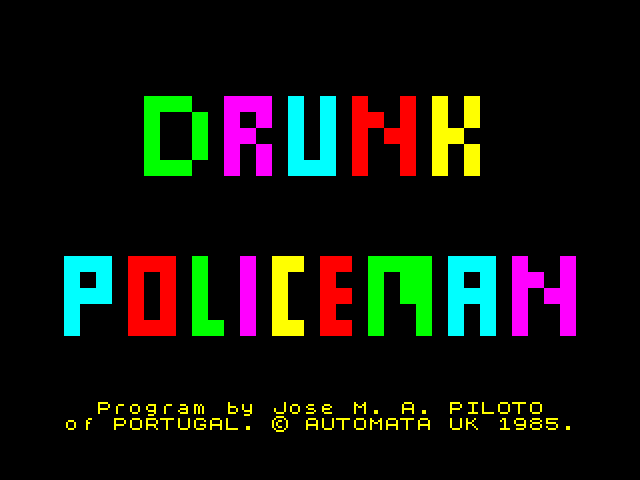 Drunk Policeman image, screenshot or loading screen