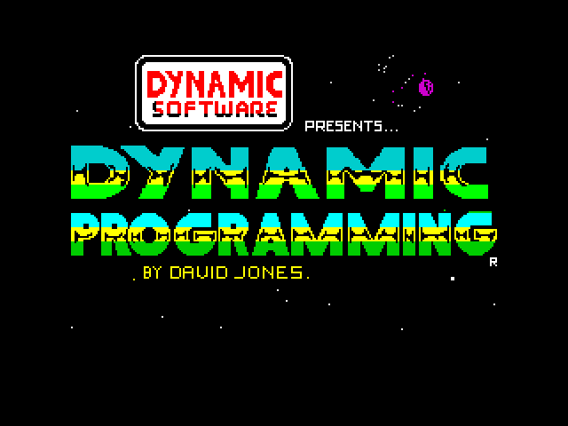 Dynamic Programming image, screenshot or loading screen