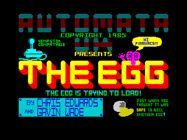 The Egg image, screenshot or loading screen