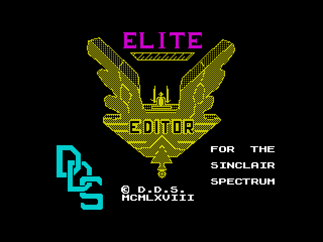 Elite Editor image, screenshot or loading screen