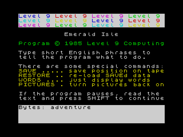 Emerald Isle image, screenshot or loading screen