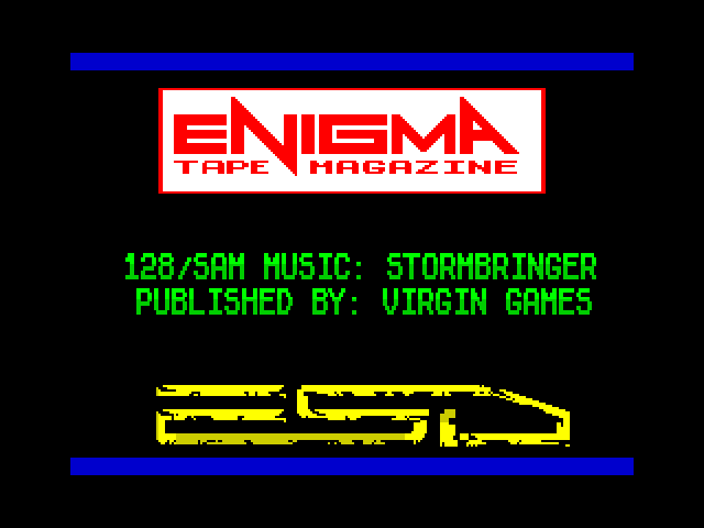 Enigma Tape Magazine issue 9 image, screenshot or loading screen