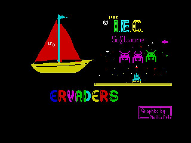 Ervaders image, screenshot or loading screen