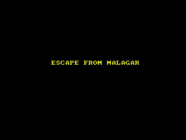 Escape from Malagar image, screenshot or loading screen
