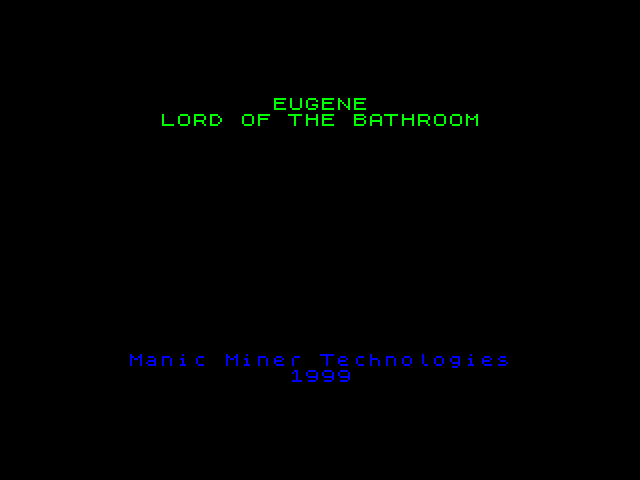 Eugene - Lord of the Bathroom image, screenshot or loading screen