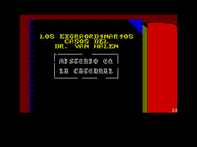 Los Extraordinarios Casos del Dr. Van Halen Caso 1: Misterio en la Catedral image, screenshot or loading screen