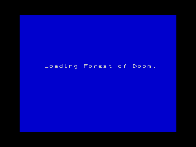 The Forest of Doom image, screenshot or loading screen