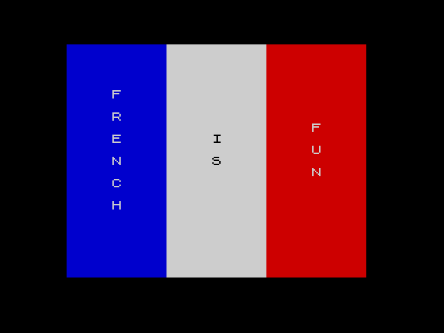 French is Fun image, screenshot or loading screen