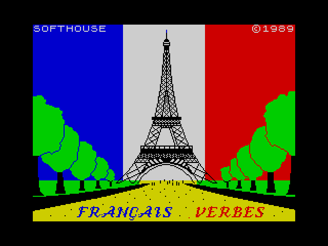 French Verbs image, screenshot or loading screen
