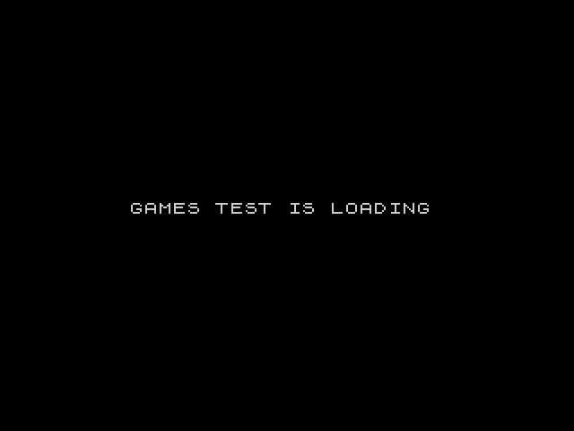Games Test image, screenshot or loading screen