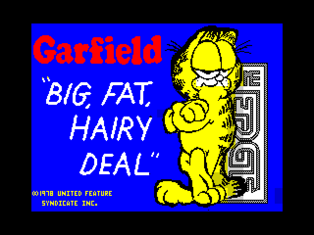 Garfield - Big, Fat, Hairy Deal image, screenshot or loading screen