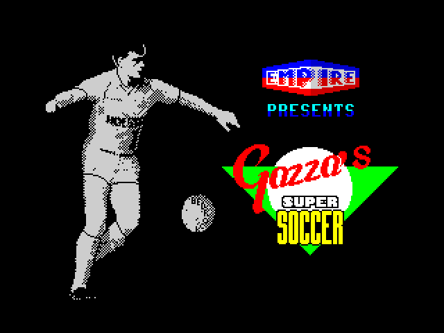 Gazza's Super Soccer image, screenshot or loading screen