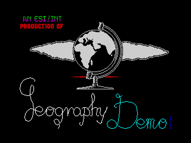 Geography Demo image, screenshot or loading screen