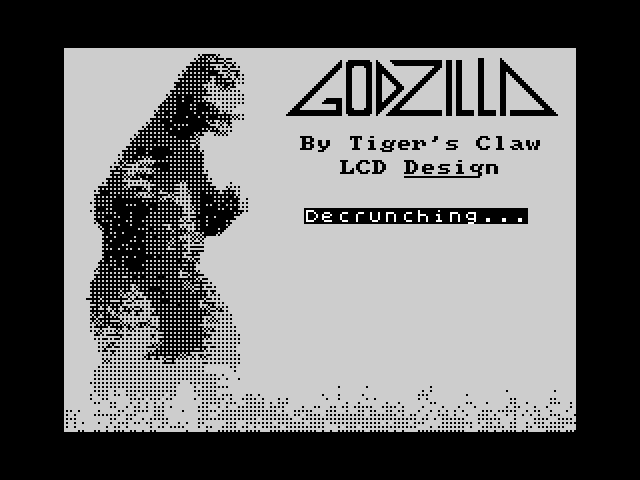 Godzilla: The Atomar Nightmare image, screenshot or loading screen