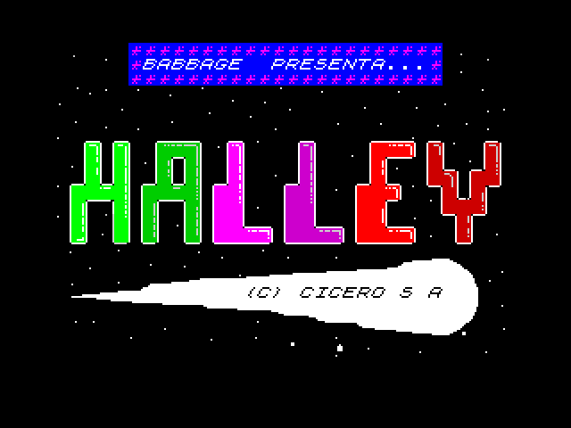 Halley image, screenshot or loading screen